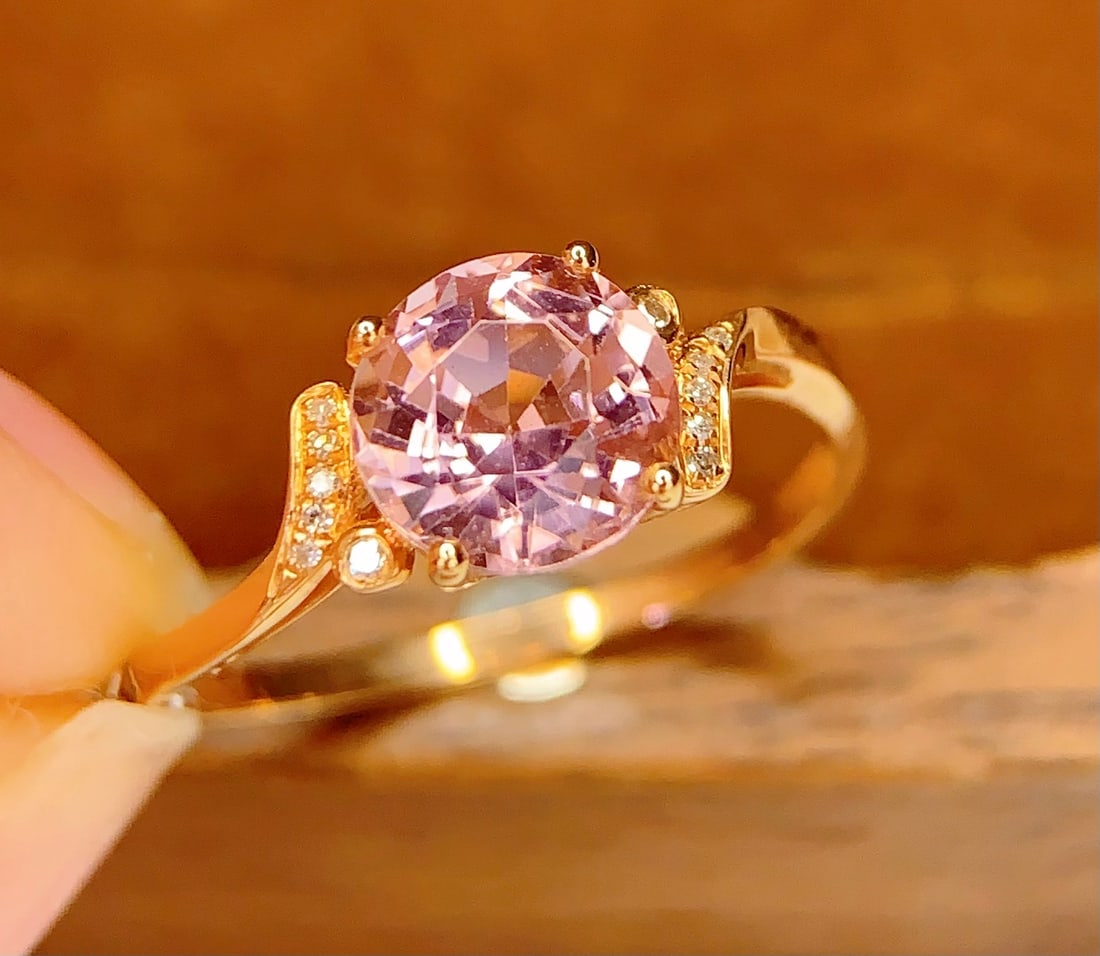 19K Gold Tourmaline Ring - 3