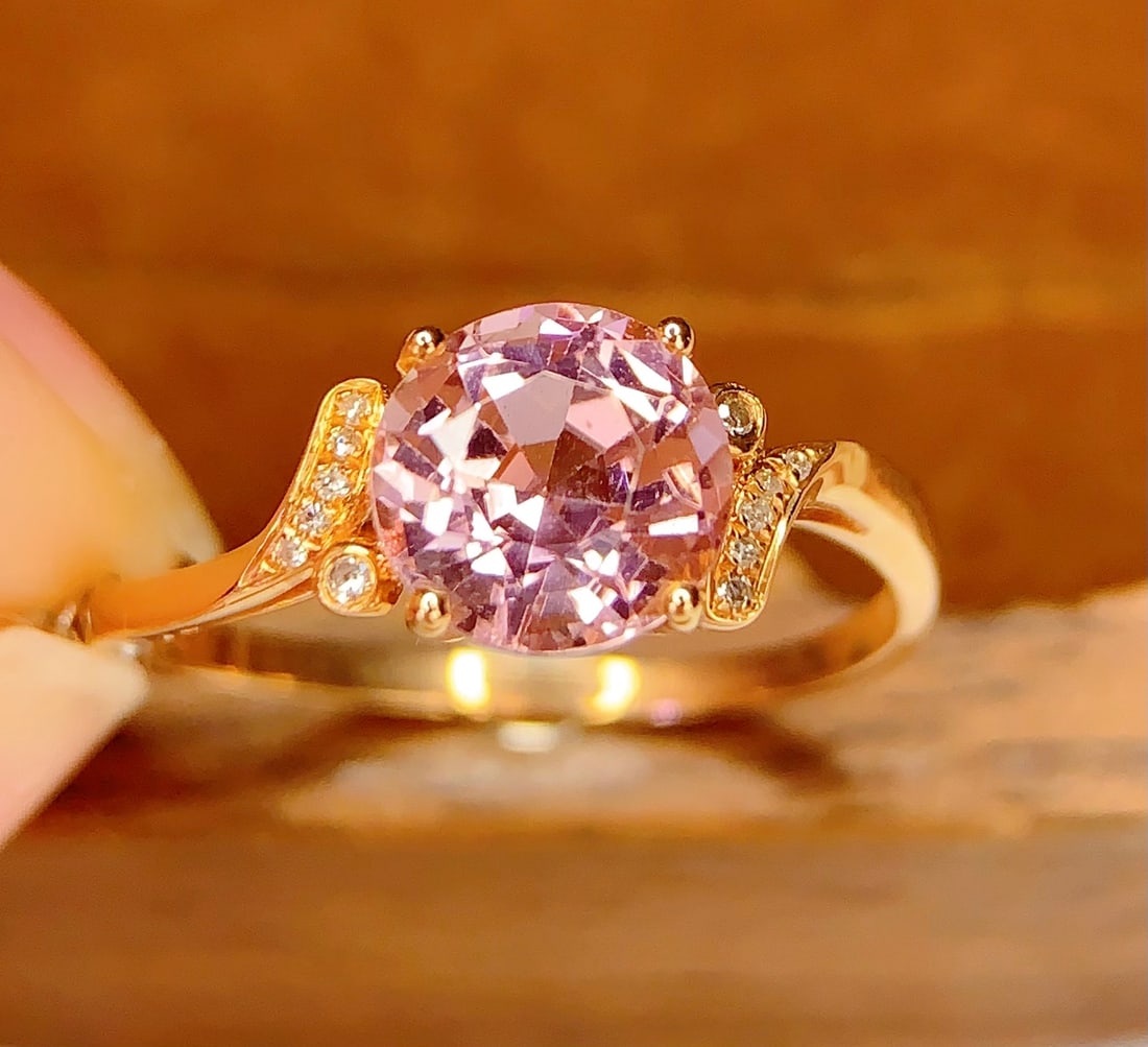 19K Gold Tourmaline Ring - 5