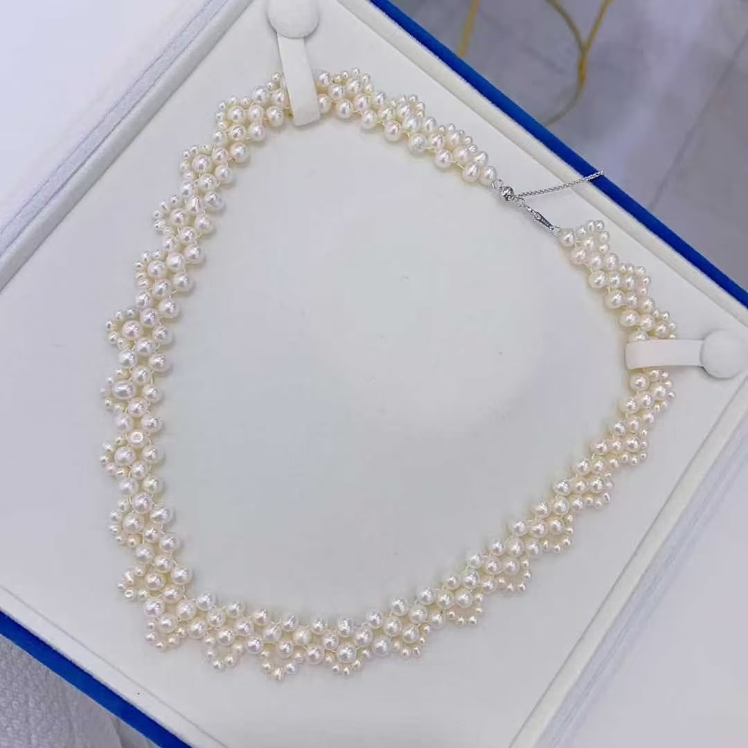 Natural freshwater pearl necklace - 2