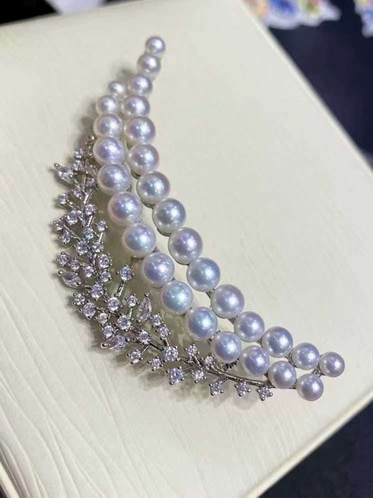 Pearl brooch - 2