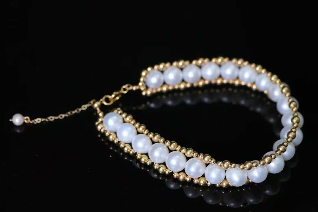 Freshwater pearl bracelet - 4