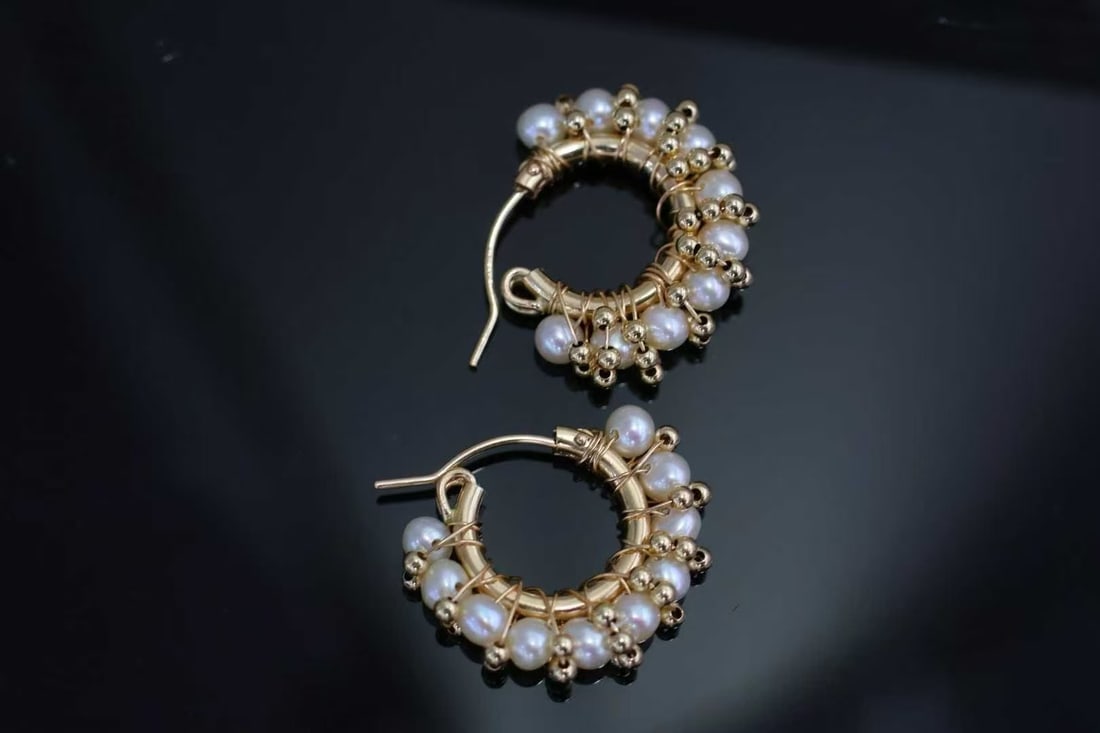 Pearl earrings - 2