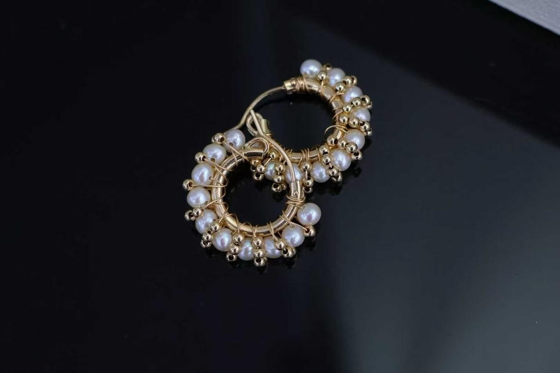 Pearl earrings - 3