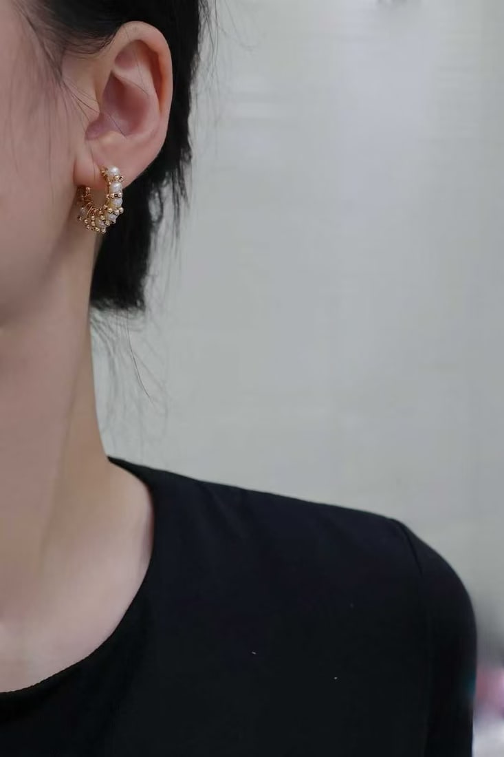 Pearl earrings - 4