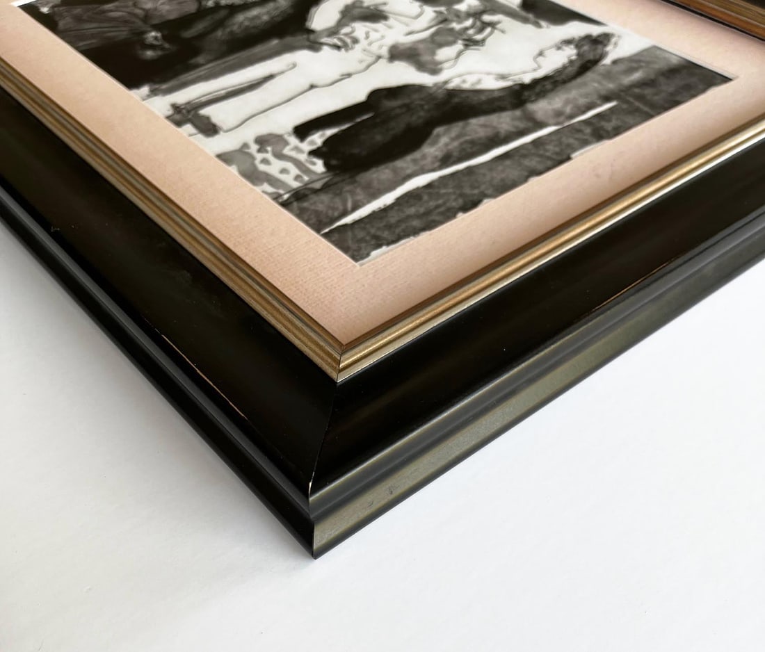 Pablo Picasso Los Toros 99 Picador and Women-1 Framed - 2