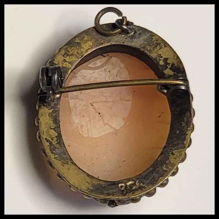 Vintage Cameo Pin/Brooch - 3