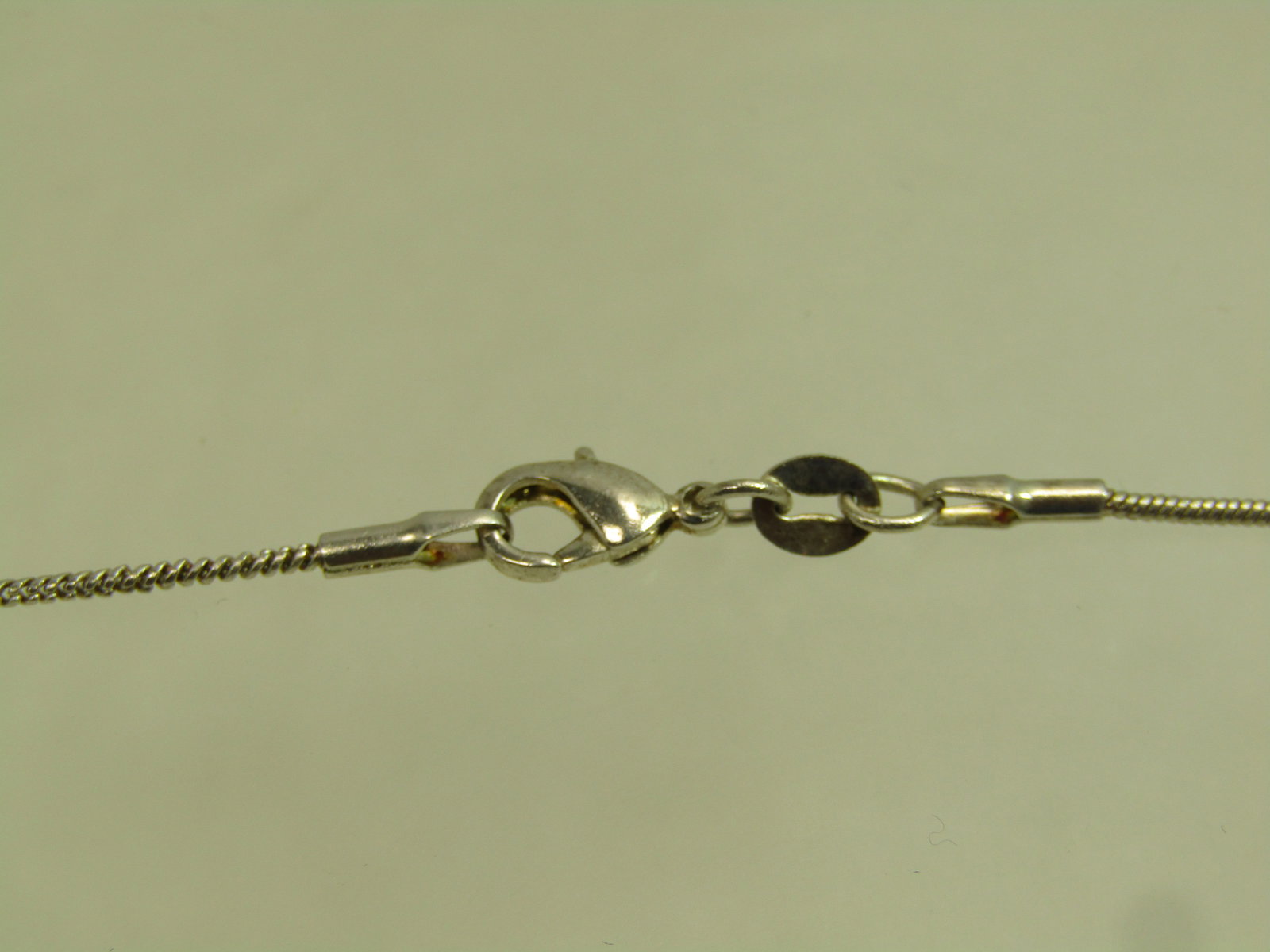 Vintage Sterling Hex Sign Necklace, 18" Plated Chain, Signed Trullson on Pendant, 1960's-1970's - 9