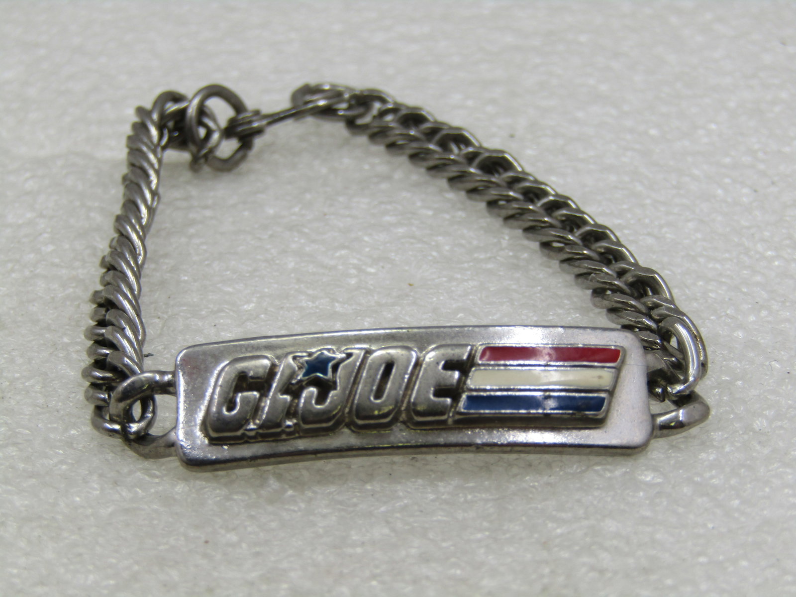 Vintage 1982 Hasbro GI Joe Bracelet, 7" Enameled (1 of 6)