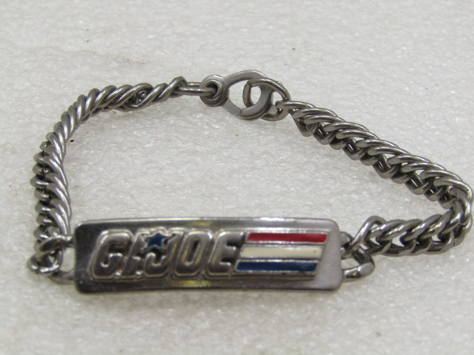 Vintage 1982 Hasbro GI Joe Bracelet, 7" Enameled - 4