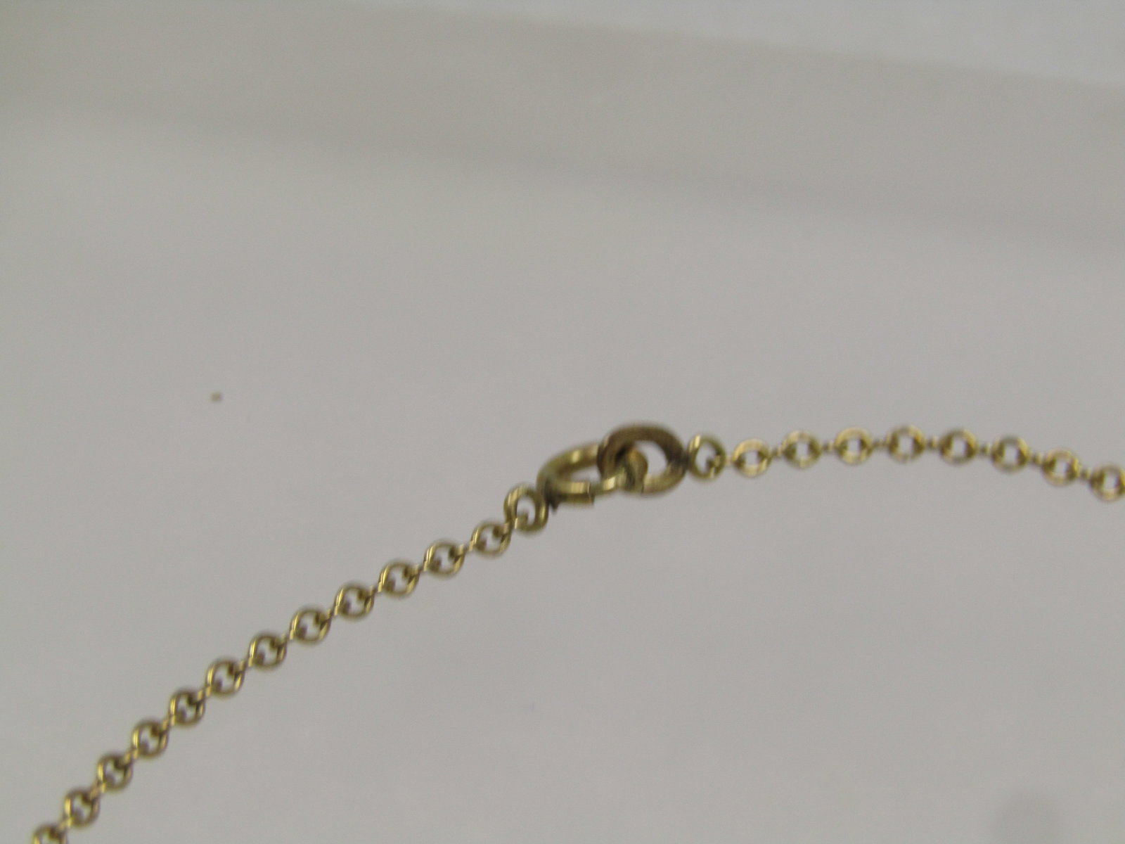 Vintage 12kt G.F. Cross Necklace, 18", Signed Luster, 1930's-1940's - 3