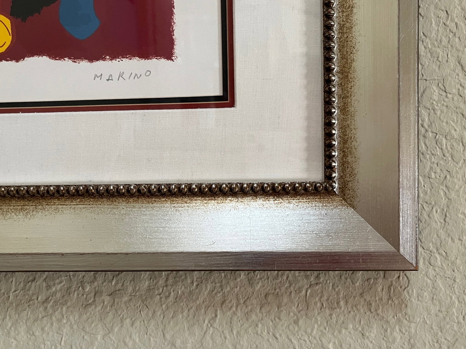 Marino Marini Signed Original Lithograph Chevaux et Cavalier-V 1974 Framed - 2