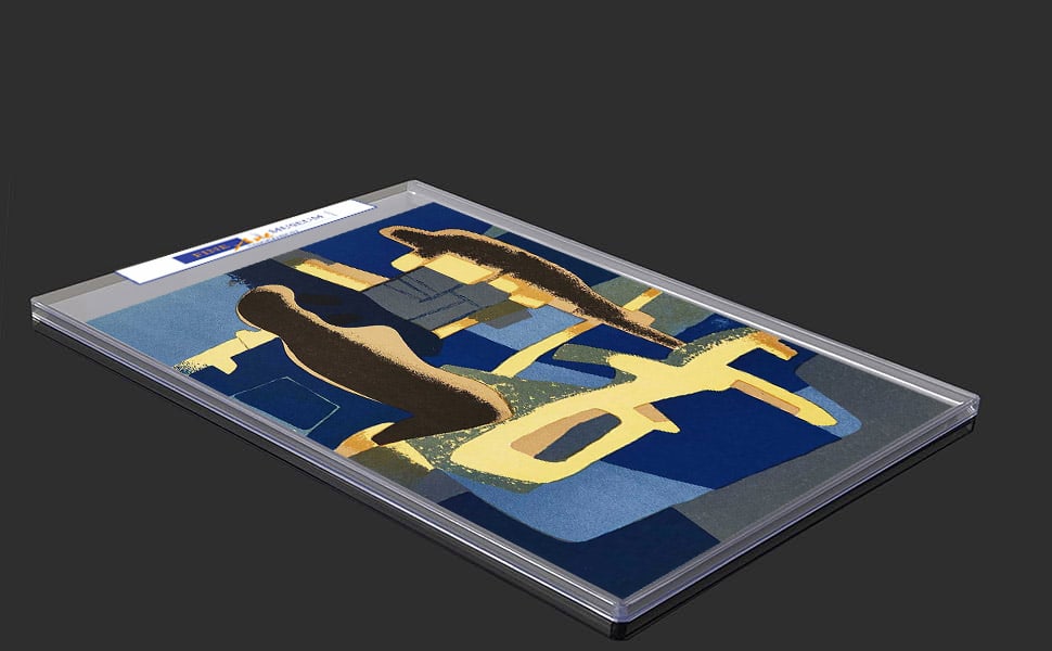 1963 Maurice Esteve Original Lithograph Face a Face XXe Siecle - 2