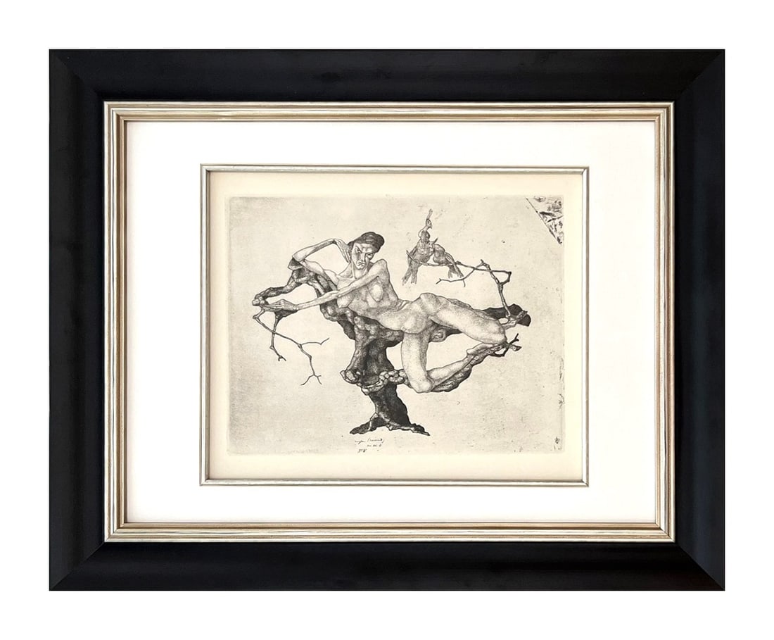 1947 Paul Klee Engraving 1 Virgin in the Tree (1 of 1)