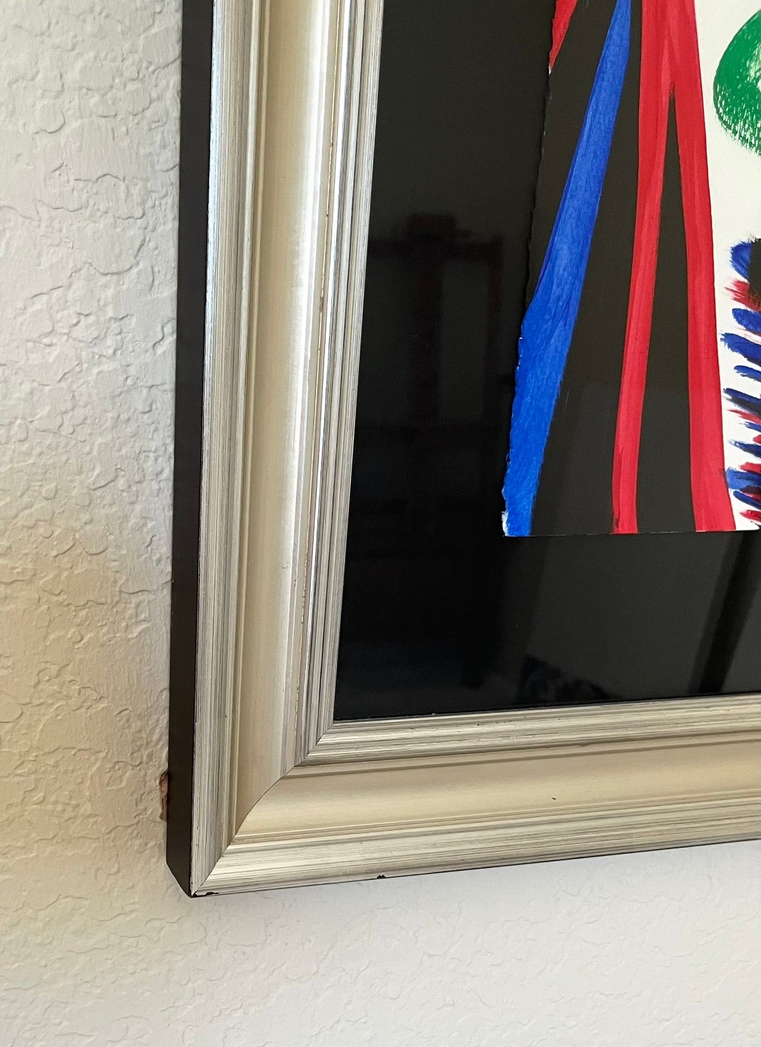 Grace Absi Lady Liberty 2019 Acrylic Painting on Arches paper Framed - 4