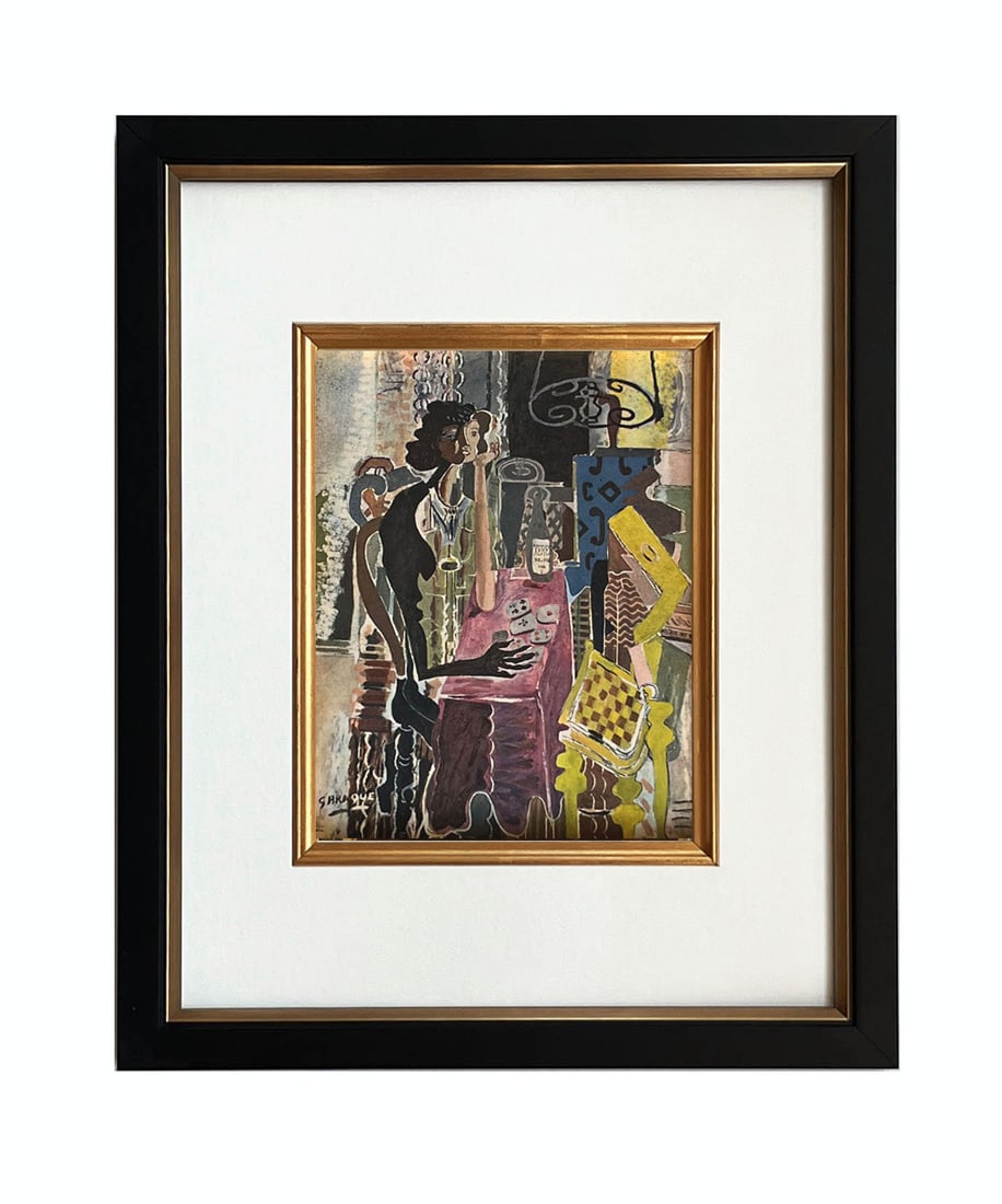 Braque 1946 La Patience 16 framed - 2