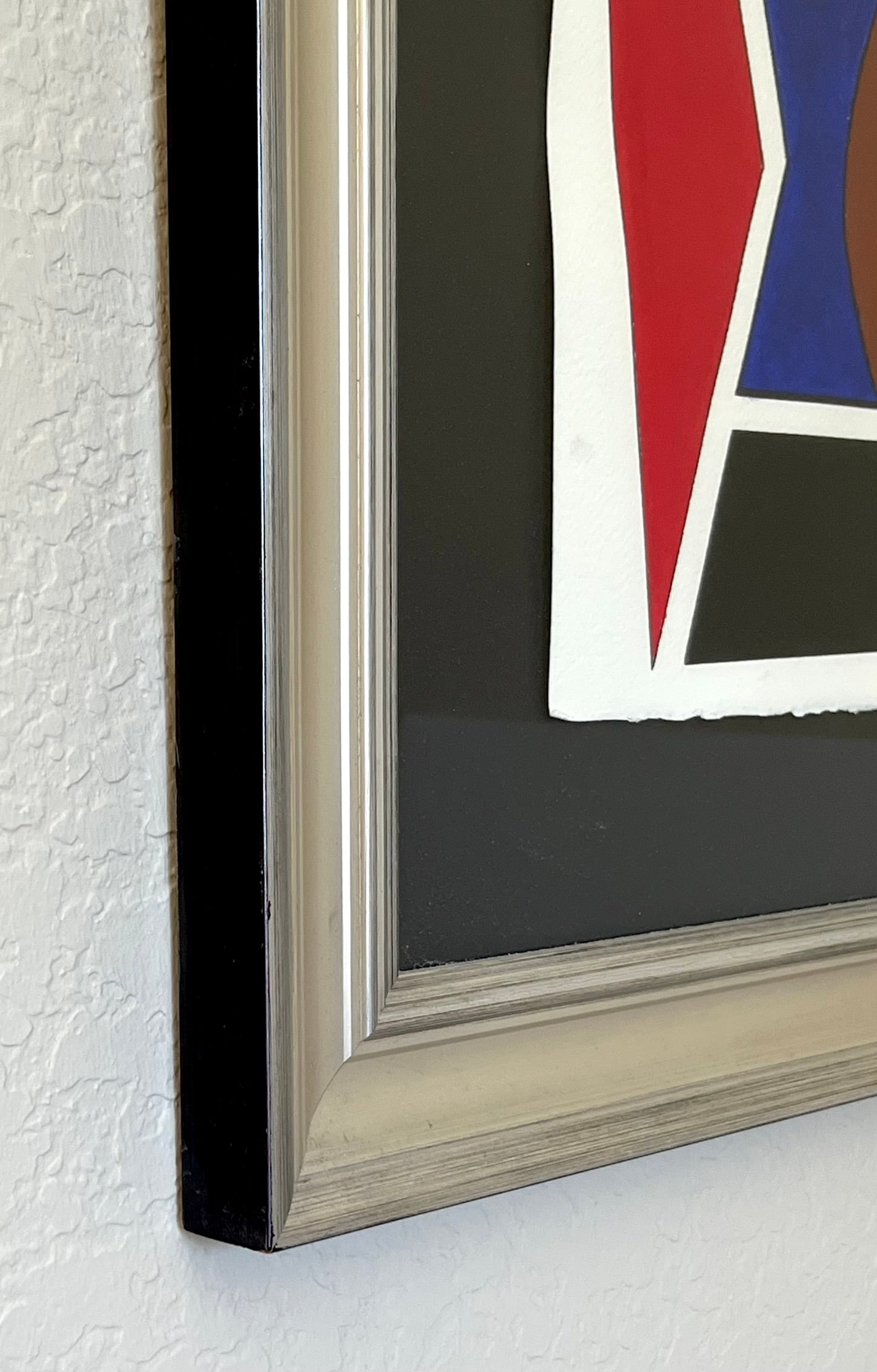 Absi Grace The Musiciens 2013 Acrylic Painting on Arches paper Framed - 3