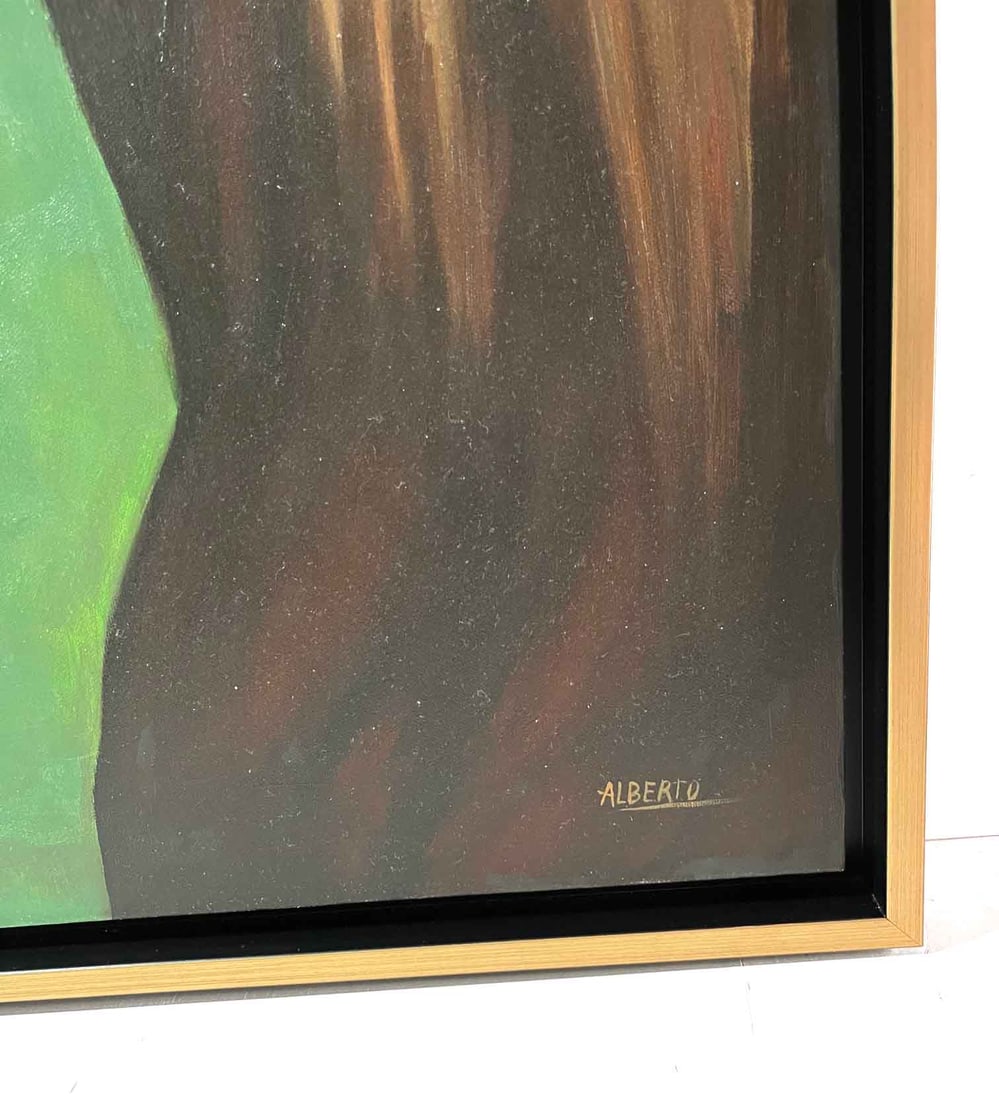 Alberto Schiuma Ambar Oil Painting on canvas framed - 2