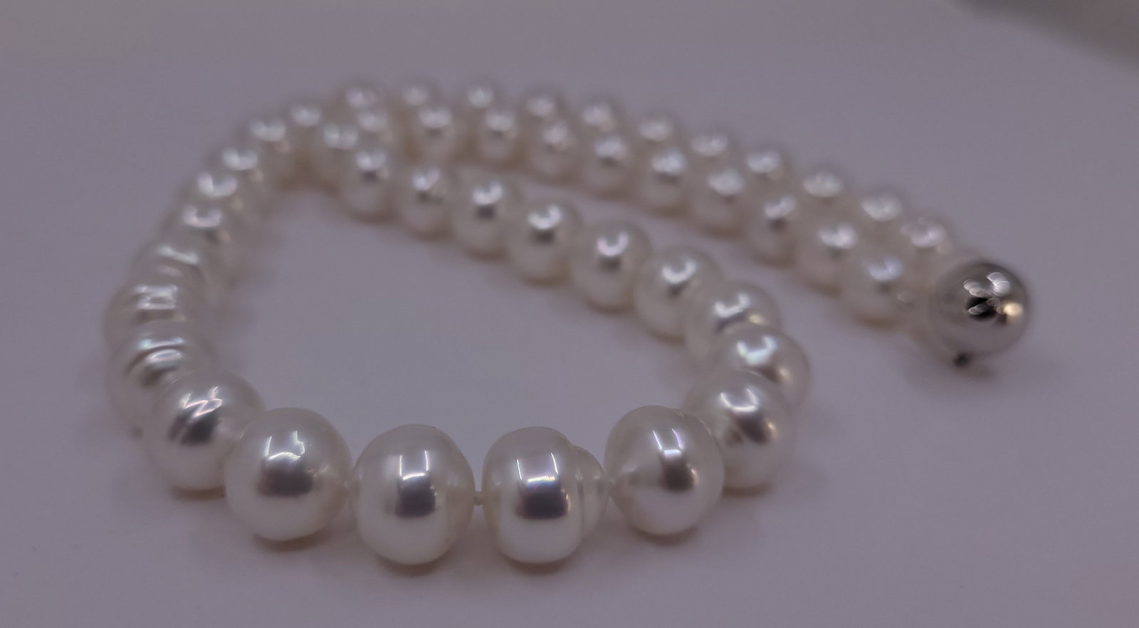 Necklace PSL Certified Australian South Sea Pearls - 9.0x11.2mm - 17