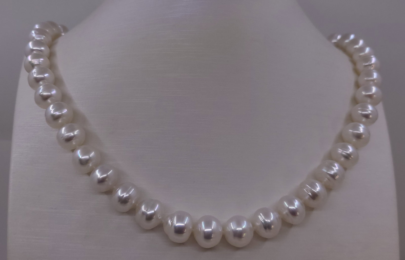 Necklace PSL Certified Australian South Sea Pearls - 9.0x11.2mm - 4