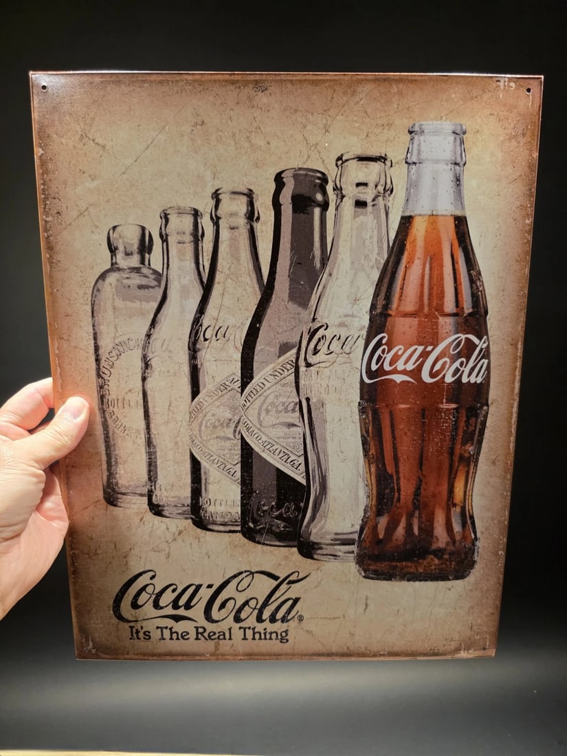 Coca Cola Bottles Sign - 4