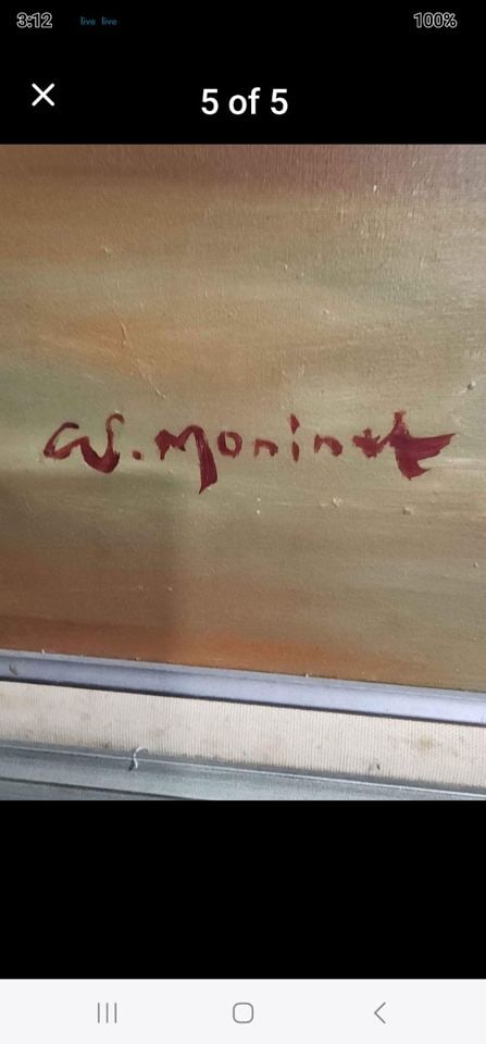 Send in the Clowns fantastic signed artwork mid-century original oil painting.. Do you hear the - 3