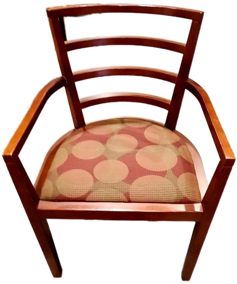 1991 Knoll Studio Pair of MCM Wood Side Chairs Designed by Raul de Armas as Engraved on Metal Tags. - 7