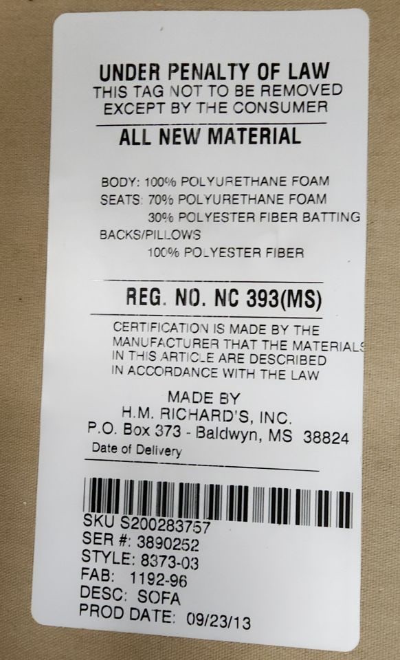 Luxury Designer Sofa by H.M. Richards Deco/Bauhaus Style. Remarkably comfortable, in great condition - 6