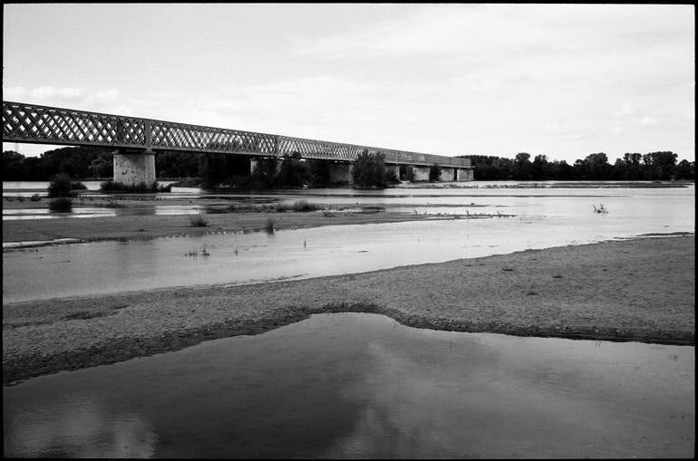 The Banks of the Vienne, Chinon, France - Silver Gelatin (1 of 3)