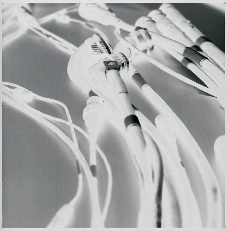Motorsport Wiring Loom Abstract II - Silver Gelatin (1 of 3)