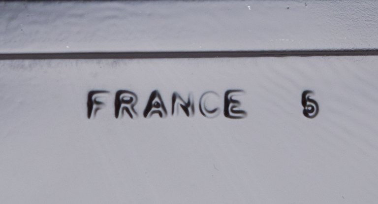 Arcoroc, France. Two octagonal bowls in black porcelain. - 7