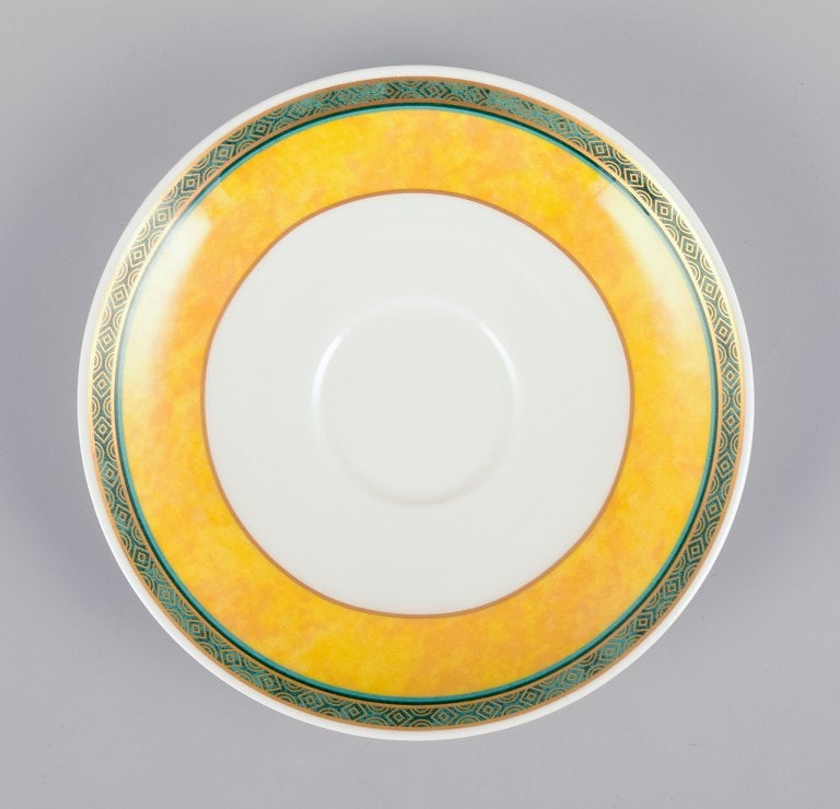 Paloma Picasso for Villeroy & Boch, Germany. A set of seven coffee cups with saucers from the "My - 5