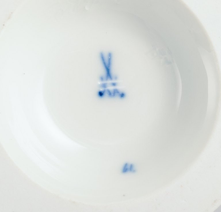 Meissen Green Ivy Vine, coffee pot. - 5