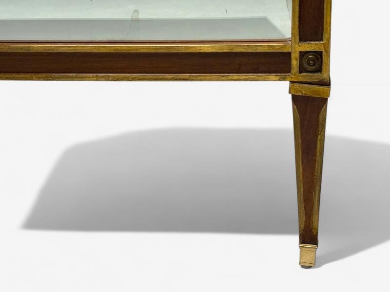 Maison Jansen, Hollywood Regency, Vanity Mirror, Mahogany, Glass, France, 1940s - 10