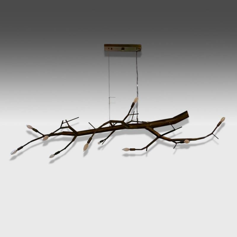Christopher Poehlmann, Contemporary, Massive Modern Sculptural Branch Chandelier - 2