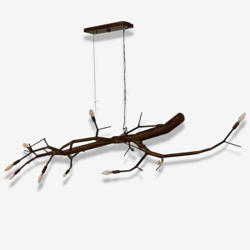 Christopher Poehlmann, Contemporary, Massive Modern Sculptural Branch Chandelier - 5