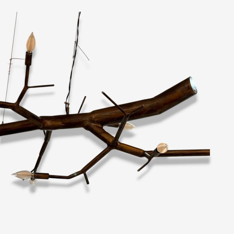 Christopher Poehlmann, Contemporary, Massive Modern Sculptural Branch Chandelier - 6