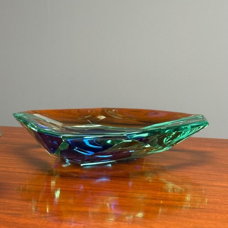 Max Ingrand, Fontana Arte, Mid-Century Modern, Ashtray, Cut Crystal, 1960s - 9