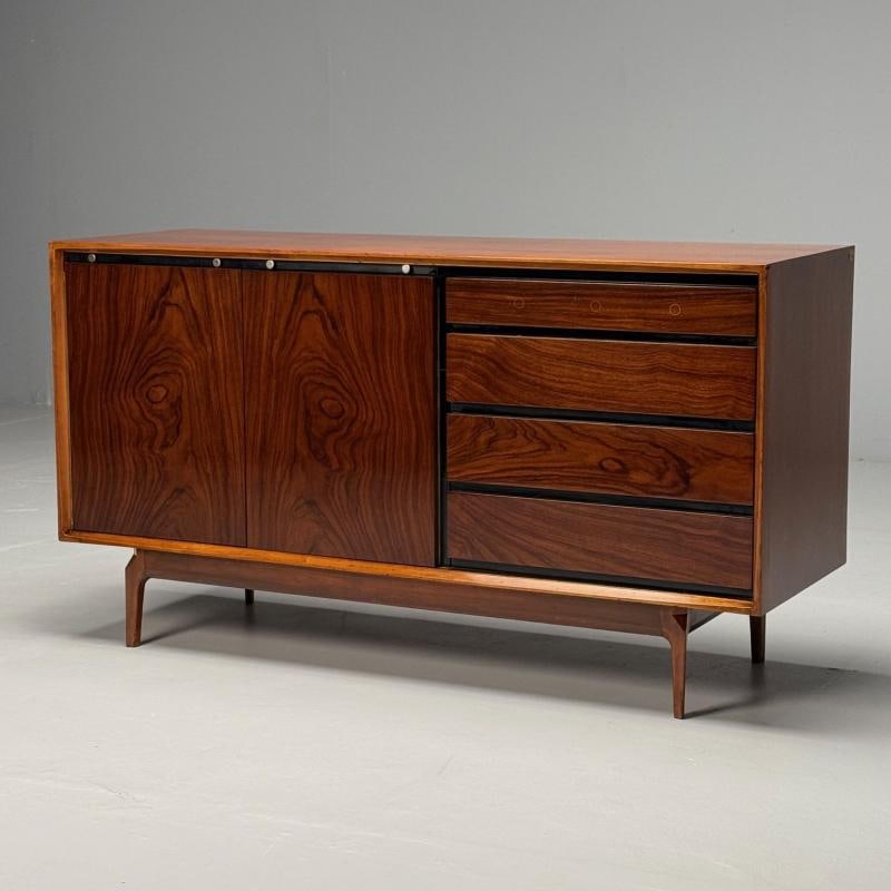 American Mid-Century Modern, Dresser, Rosewood, Walnut, United States, 1950s - 3