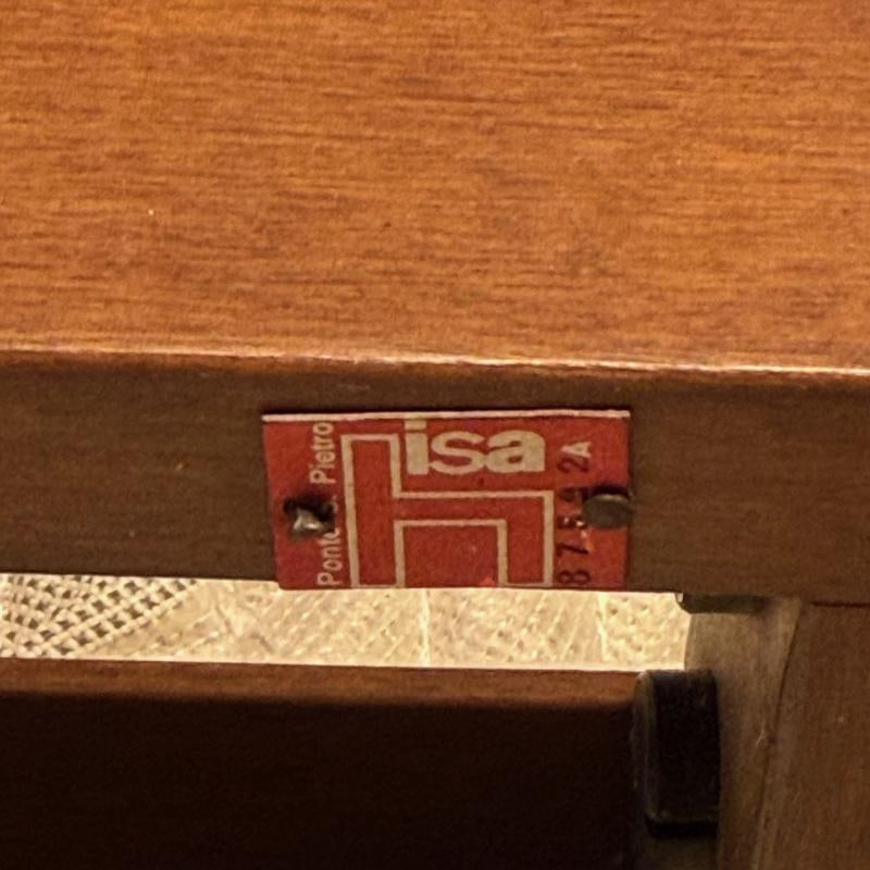 Leonardo Fiori, Italian Mid-Century Modern, Sideboard, Wengé, Seagrass, 1950s - 11