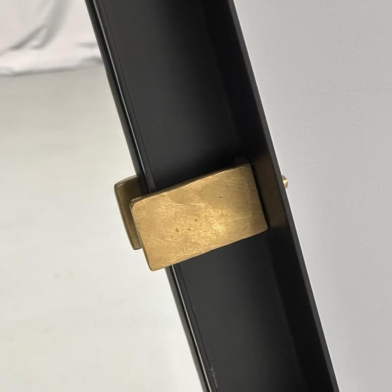 Contemporary, Industrial Modern, Angular Wall Mirrors, Steel, Brass, 2020s - 9