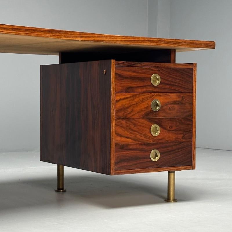 George Coslin, Arredamenti, Italian Mid-Century Modern, Writing Desk, Rosewood - 7