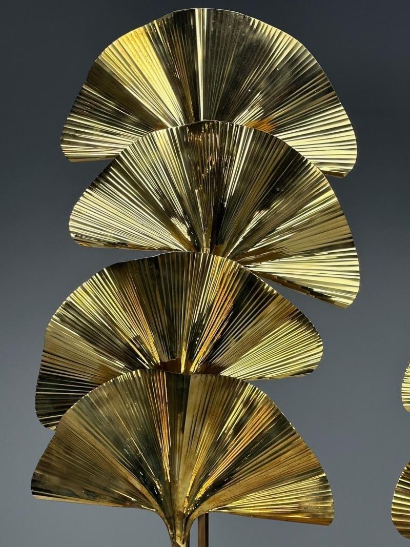 Carlo Giorgi, Bottega Gadda, Italian Mid-Century Modern, Ginko Leaf Floor Lamps - 9