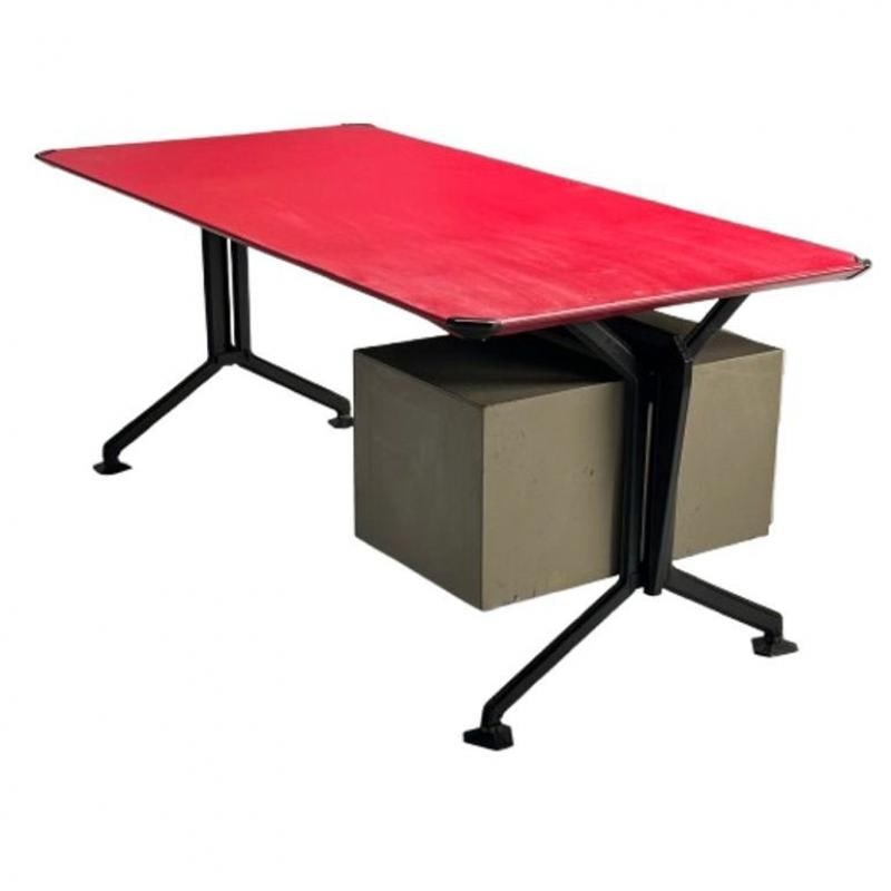 Studio BBPR, Olivetti, Italian Mid-Century Modern, Desk, Metal, 1950s - 2