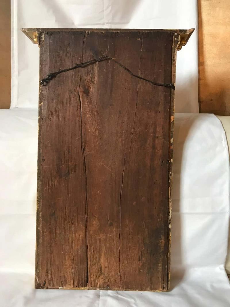 19th Century Federal Guild Gold Framed Wall Mirror - 7