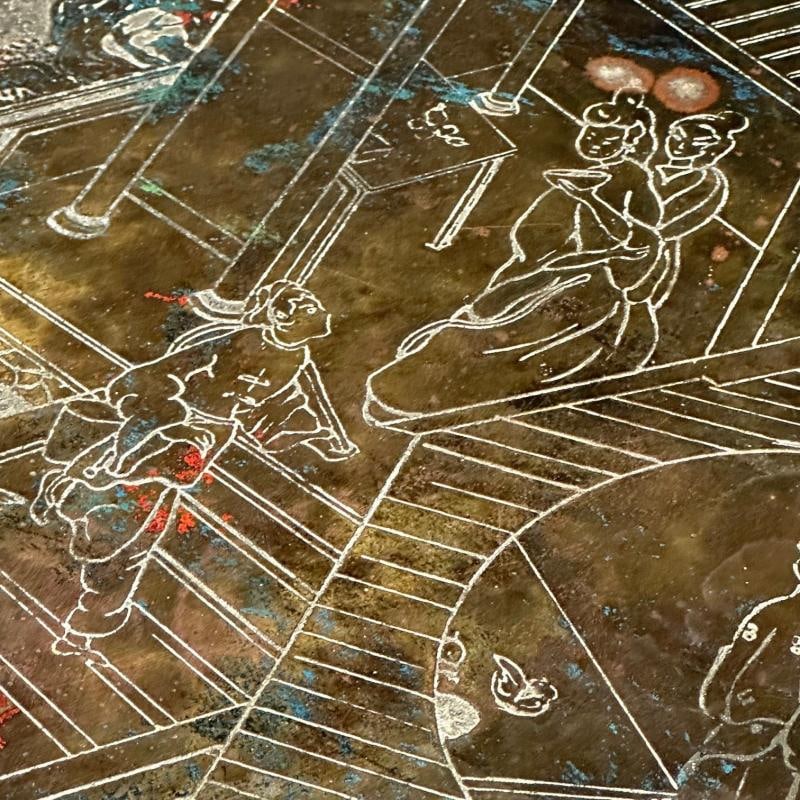 Philip and Kelvin LaVerne, Mid-Century Modern, Tao Side Tables, Bronze, 1960s - 10