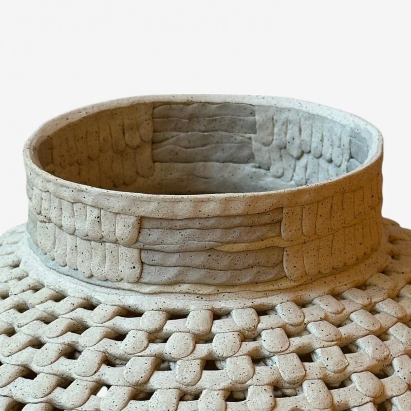 Yoonjee Kwak, Contemporary, Modern Ceramic Vase, Moon Jar, South Korean, 21st C. - 7