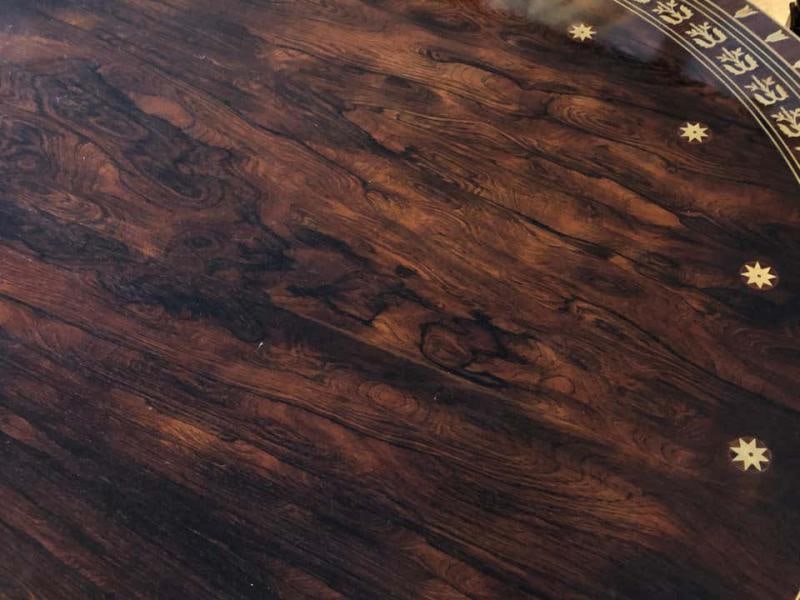 Russian Neoclassical 19th Century Rosewood Breakfast / Center / Dining Table - 7