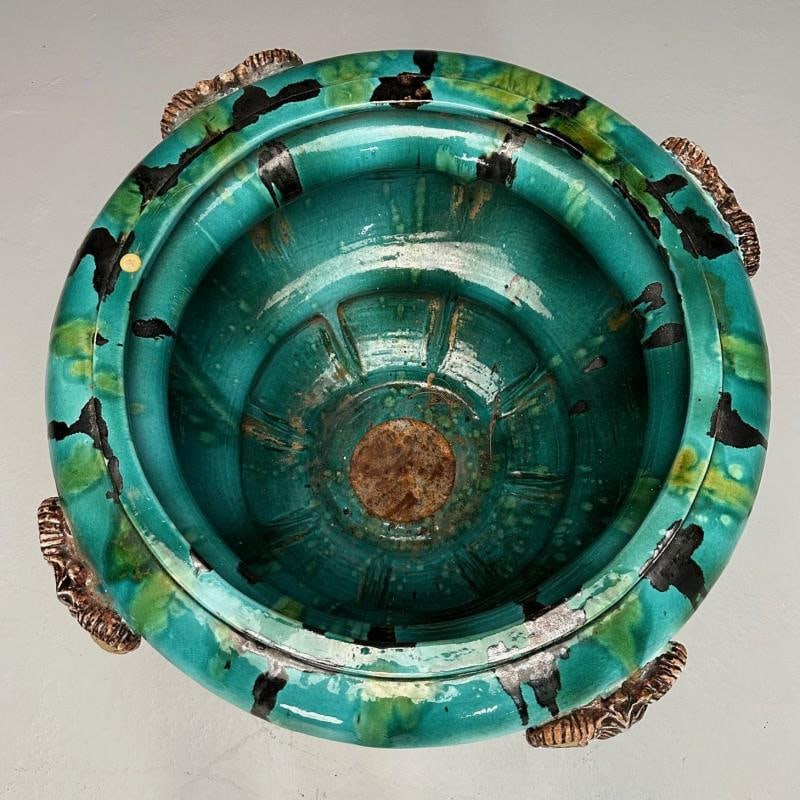 Italian, Majolica, Modern Palatial Jardinière or Planter, Outdoor, Italy, 1960s - 7