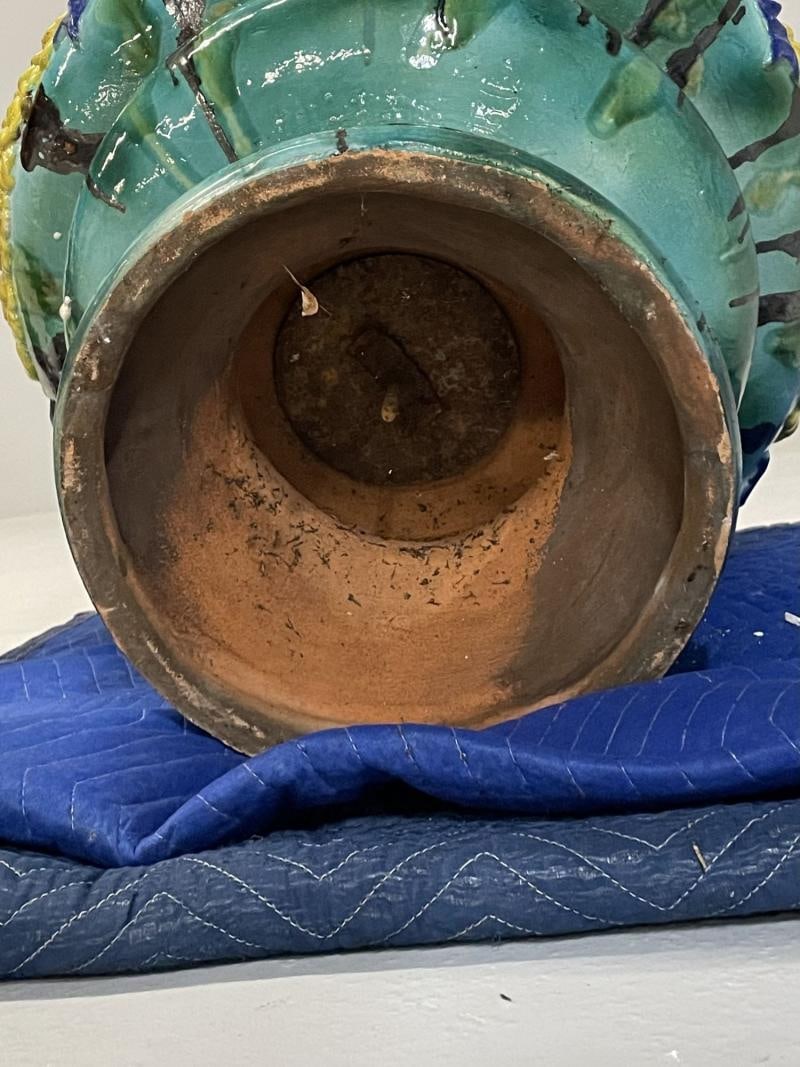 Italian, Majolica, Modern Palatial Jardinière or Planter, Outdoor, Italy, 1960s - 8