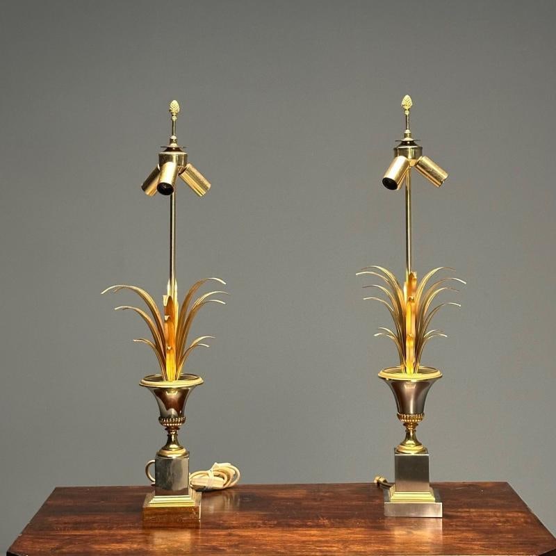 Maison Charles Attr, Hollywood Regency, French Table Lamps, France, 1950s - 2